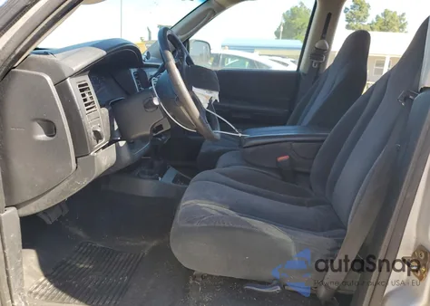 2001 Dodge Dakota Quad из США, поврежденный, VIN 1B7HL2AN71S237686